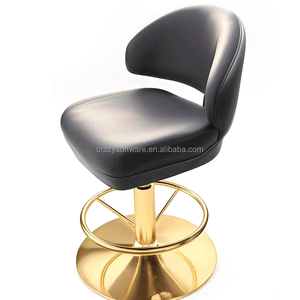 Tabourets <span class=keywords><strong>de</strong></span> <span class=keywords><strong>bar</strong></span> pivotants à 360 degrés, réglables en hauteur, en cuir PU <span class=keywords><strong>de</strong></span> style moderne, haute qualité, logo personnalisable, chaises <span class=keywords><strong>de</strong></span> casino <span class=keywords><strong>roulette</strong></span>. - Product Image 3