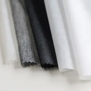 Recycled Lightweight Non-Woven Interfacing - White