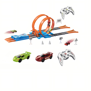 Set de Pista de Carreras para Autos a Control Remoto, Juguete de Ensamblaje para Niños y Niñas, Regalo - Product Image 1
