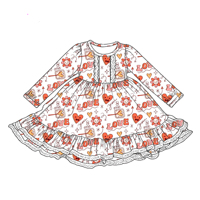 Vêtements pour enfants en gros et sur mesure, dernière collection de robes pour bébé fille, printemps automne, robes pour enfants, vêtements pour bébé fille
