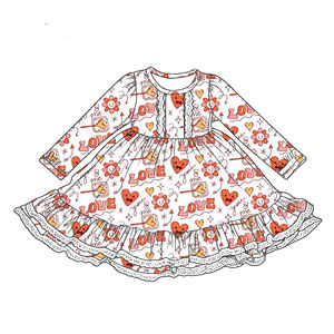 New Arrival Latest Design Baby Girl <strong>Dress</strong> Spring Fall Kids <strong>Dresses</strong> Casual Princess <strong>Dresses</strong> Baby Girl Clothing - Product Image 2