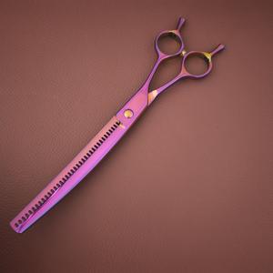 กรรไกรตัดขนโค้งรูปทรงก้างปลาขนาด 7 นิ้ว รุ่น Mw 440C สำหรับสัตว์เลี้ยง สุนัขและแมว - Product Image 4