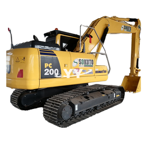 รถขุดตีนตะขาบ Komatsu PC200 มือสอง ประสิทธิภาพทรงพลังด้วยเครื่องยนต์ SAA6D107E-1 น้ำหนัก 20 ตัน ทนทาน - Product Image 1