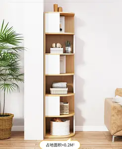 Nuevo Producto: Estantería Independiente, Librería de Madera, Exhibidor de Cubos, Estantería para Libros de 5 Niveles - Product Image 1