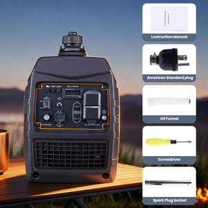 YHS ポータブル静音<span class=keywords><strong>1kw</strong></span>～5kwガソリン発電機、4ストロークエンジン搭載、防音インバーター、周波数変換機能付き - Product Image 5