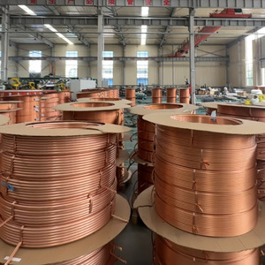 B280มาตรฐาน ASTM ท่อทองแดงอารมณ์อ่อนขดลวดแพนเค้กขดลวดทองแดงฝอย - Product Image 1