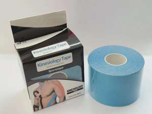 Оптовая продажа, Высококачественная эластичная кинезиологическая лента, спортивная лента для снятия боли - Product Image 6