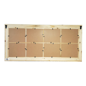 Ahome cắt dán cổ điển khung ảnh bằng gỗ với nhiều lỗ mở lý tưởng cho phòng khách hoặc nghệ thuật treo tường hành lang - Product Image 4