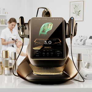 อุปกรณ์ยกกระชับผิวหน้าและสลายไขมัน 25D RF+EMS+HIIFU สำหรับใช้ในบ้าน ช่วยกระชับผิว ลดเลือนริ้วรอย ลดอาการบวม - Product Image 1
