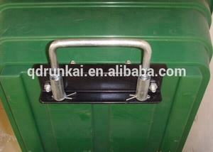 Poly Garden <span class=keywords><strong>Dump</strong></span> <span class=keywords><strong>Cart</strong></span> Outil de cour extérieur Brouette à cadre en acier renforcé robuste TC2135 - Product Image 3