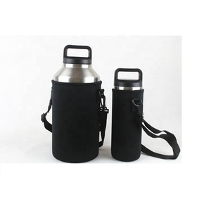 18oz 64oz Double Walled Stainless Steel 36 Oz Insulated Water <b>Bottle</b> Flask With Carrying Pouch - Product Image 2