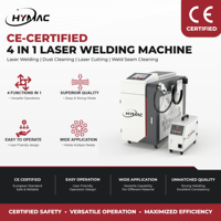 Machine de soudage laser à fibre portative refroidie par eau 4 en 1, 1,5 kW, 2 kW, 3 kW, torche SUP23T pour soudage, nettoyage, découpe d'acier et d'aluminium