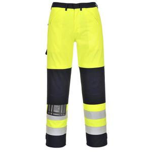 Portwest กางเกง FR62YNRXL หลายปกติสีเหลือง/น้ำเงินกางเกงทำงานทนเปลวไฟ5036108193813 - Product Image 1