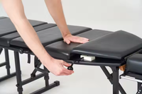Tableau d'ajustement chiropratique Ostéopathie de la colonne vertébrale