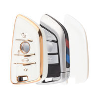 Clé de voiture BMW en gros étui de protection en TPU support de boîtier de luxe pour 4 clés accessoires de clé à bas prix
