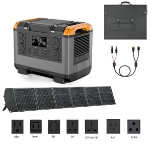 Estación de Energía Portátil de 2400W, Generador de Respaldo UPS para el Hogar, Linterna, 220V, Recargable para Automóvil - Product Image 5