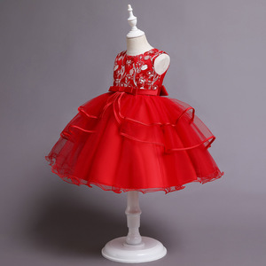 Ropa Infantil de Alta Calidad, Vestido de Gasa para Niñas, Vestidos de Princesa de Una Pieza para Fiestas Infantiles - Product Image 5