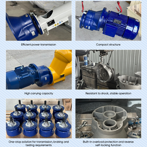 Riduttore a vite per trasportatore, ingranaggio a vite senza fine per impianto di betonaggio, compatibilità perfetta 114 323, trasportatori a vite adattabili <span class=keywords><strong>90</strong></span>-160 kW - Product Image 6