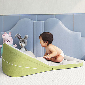 Coussin en <span class=keywords><strong>mousse</strong></span> à mémoire de forme écologique <span class=keywords><strong>pour</strong></span> enfants Rampe à lait intérieure Lit réglable Lit de bébé Anti-cracher Pad Réfrigérateur - Product Image 5