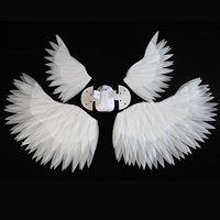 Ailes d'ange pour la Saint-Valentin, ailes électriques, bouquet en forme de cœur, cadeau créatif populaire sur Internet, cadeau romantique pour petite amie