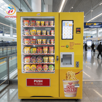 Distributeur automatique de nouilles instantanées avec distributeur d'eau chaude, certifié CE RoHS, personnalisable, distributeur de ramen de marque