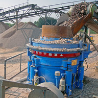 Línea Completa de Trituración de Granito con Trituradora de Cono Hidráulica Multicilíndrica 300TPH