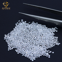 5A pierres de zircone cubique prix de gros pierres CZ de forme brillante ronde 1mm 2mm 3mm zircone synthétique pierres précieuses