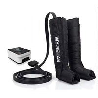 Système de récupération musculaire portable et rechargeable VU Factory à 6 chambres à air comprimé pour les douleurs post-entraînement