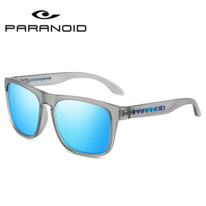 PARANOID P8818 nueva moda gafas de sol polarizadas cuadradas UV400 TAC lentes marco rojo para deportes conducción pesca Venta caliente - Product Image 1