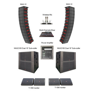 Altavoz Activo Grande de Arreglo Lineal MAX12 con Tecnología de Fabricación Italiana y Alemana, Potencia de Salida de 1000 W con Acústica Superior - Product Image 4