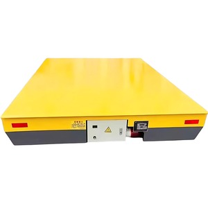 Factory Floor Operations Electric Transfer Cart 10T 20T 30T Anti-Slip Platform Trackless Transfer Cart for <strong>Material</strong> <strong>Transport</strong> - Product Image 3