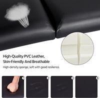 Offre Spéciale réglable pliant Portable esthétique civière Tables de Massage lits en bois beauté Spa lit Table de Massage du visage