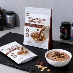 Avena Instantánea con Proteína de <span class=keywords><strong>Cacao</strong></span>, Cereal de Avena Integral para la Nutrición Diaria - Product Image 4