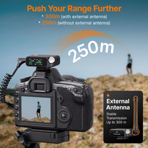 Saramonic ไมโครโฟนลาวาเลียร์ไร้สายพิเศษพร้อม <span class=keywords><strong>timecode</strong></span> สำหรับ iPhone Android USB-C มาร์ทโฟน DSLR กล้องบันทึกวิดีโอ Vlog - Product Image 4