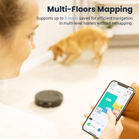 2024 vente chaude nettoyage en profondeur avec vadrouille vibrante Proscenic V10 aspirateur robotique intelligent avec contrôle APP et facile à utiliser