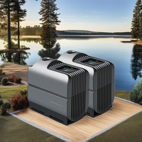 Inverter otomatis kebisingan rendah 1HP, pompa air listrik Priming otomatis tekanan tinggi dengan Magnet produk produsen kualitas tinggi
