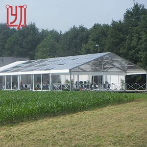 Tente de réception permanente en aluminium pour 500 personnes avec couverture transparente en PVC pour vos événements spéciaux - Product Image 2