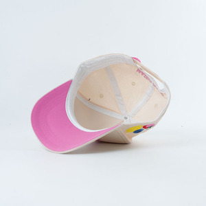 Wholesale Custom 5 Panel Baseball Cap Premium Cotton Material Breathable Comfortable <b>Sun</b> Protection Headwear for <b>Women</b> - Product Image 6