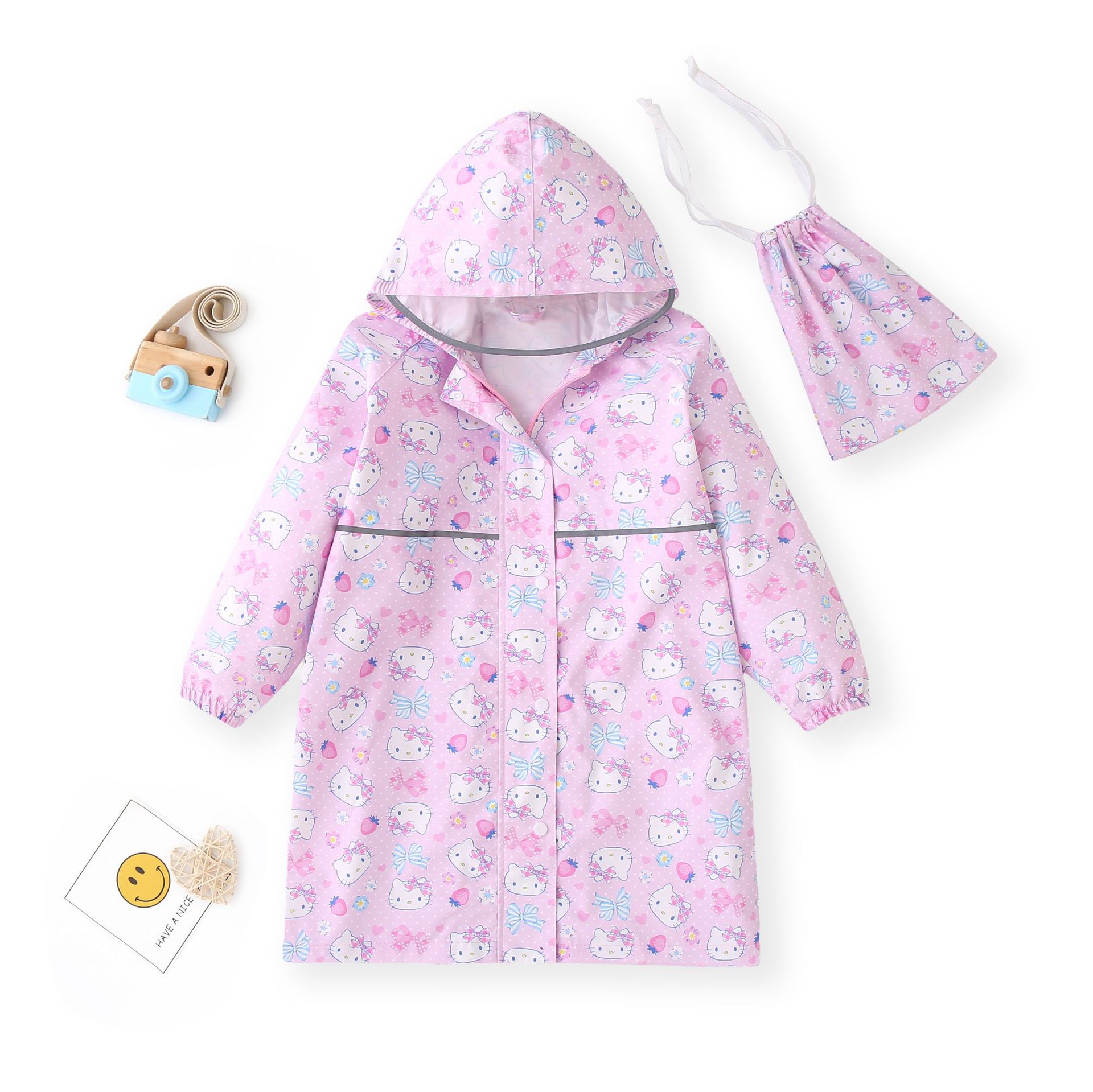 Chat violet rose