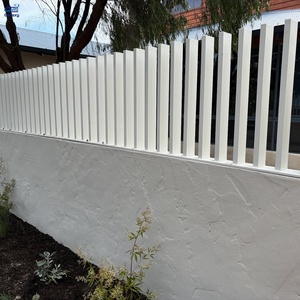 Barrière en aluminium forte Frameless de lame de conception moderne avec la porte coulissante assortie - Product Image 5