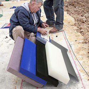 SY High Quality PA6 in Blue <b>Black</b> White-Custom Cutting Service Extruded Nylon <b>Sheet</b> - Product Image 4