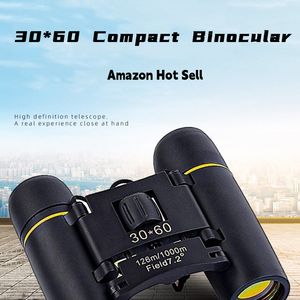 Telescopio Pequeño con Zoom y Visión Nocturna con Poca Luz, Binoculares Compactos Plegables Mini <span class=keywords><strong>30x60</strong></span> - Product Image 5
