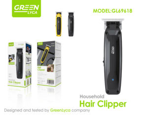 Para HIENA, pelo inalámbrico portátil para cortadora de pelo, Kit de aseo, fuente de alimentación USB, máquina de afeitar eléctrica, hoja de acero inoxidable para Ca - Product Image 2