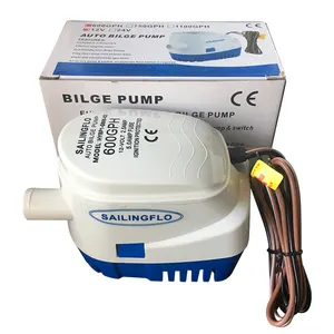 Sailflo Nhà Máy Tự Động Thuyền 5M Đầu 24V Marine Chìm Dc Nước 12V Bilge Bơm