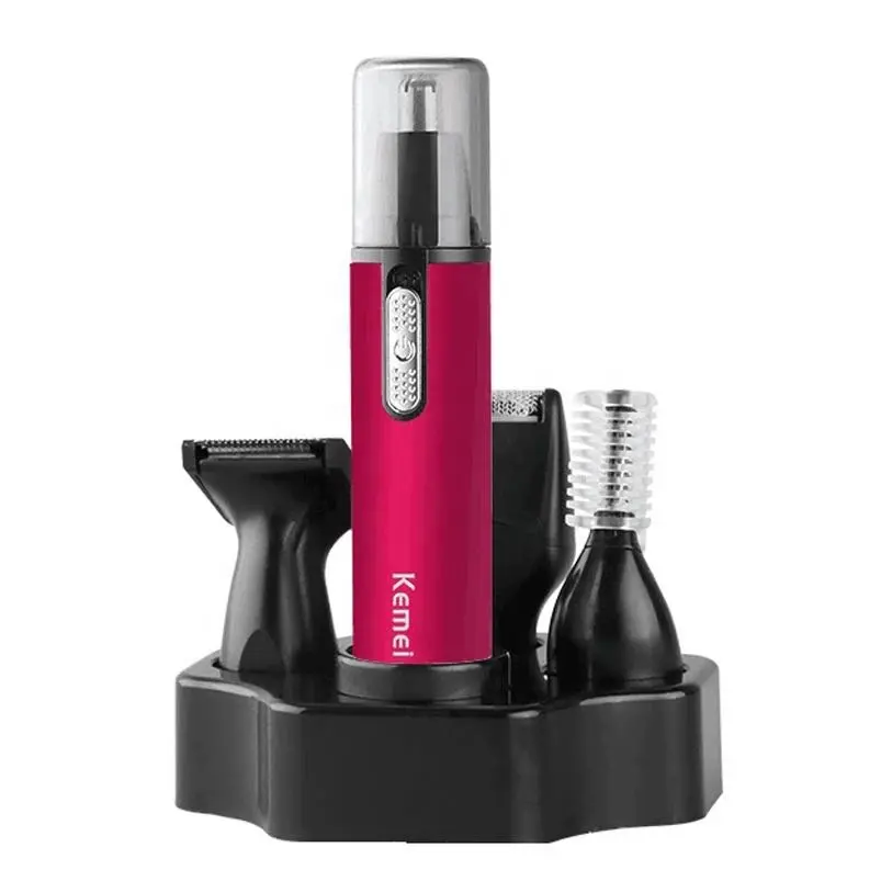 Kemei Electric Nose Trimmer Hair Nose Trimmer KM-6620 Shaver And Razor 4 In 1