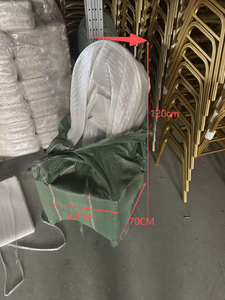 Silla de Aluminio de una Pieza para Eventos, Silla de Comedor para Hotel, Apartamento, Exterior, Duradera y Moderna - Product Image 4