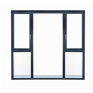 Tùy chỉnh thiết kế hiện đại bảng điều khiển đôi cửa sổ nhà cửa sổ nhôm cửa sổ tùy chỉnh nhôm kính cửa sổ - Product Image 6