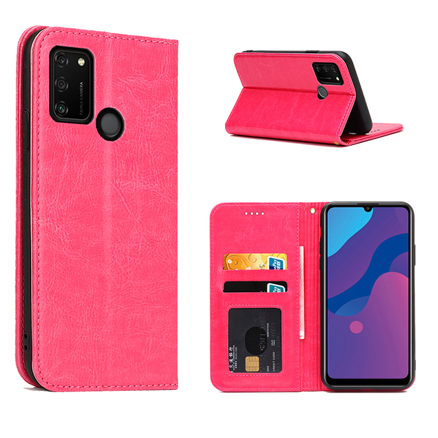 Wholesale Leather Phone Back Cover for Huawei Honor 9A