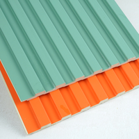 Panneaux de plafond, panneaux structurels extérieurs, panneaux muraux en composite bois-plastique (WPC) imperméables pour usage hôtelier, design moderne, ignifuges