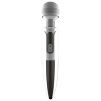 Vibrateur baguette AV mini puissant à 8 modes et 20 vitesses, vibromasseur érotique pour le clitoris féminin